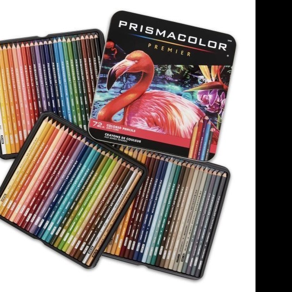 COLORES ESTUCHE C72 LARGOS PRISMACOLOR PREMIUM RED.